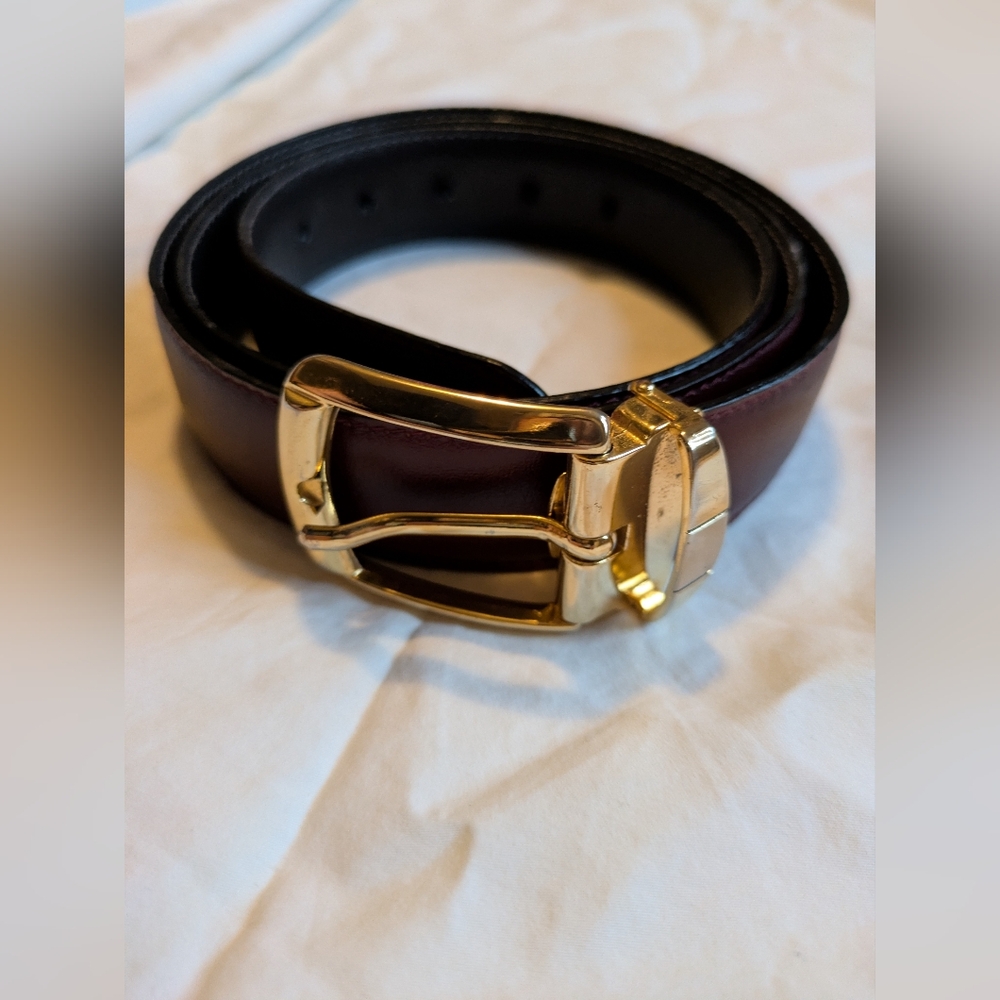 Bally Leather Belt 34